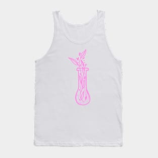 Experiment vile with flowers and hearts potion cute gift Tank Top